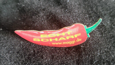 Maggi - Pin - Chilischote ''Echt scharf''