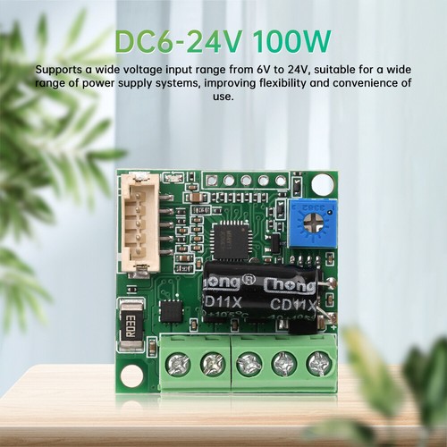 DC6-24V 100W BLDC 3-phase DC Brushless Hall Motor Drive Motor Speed Controller - Picture 13 of 24