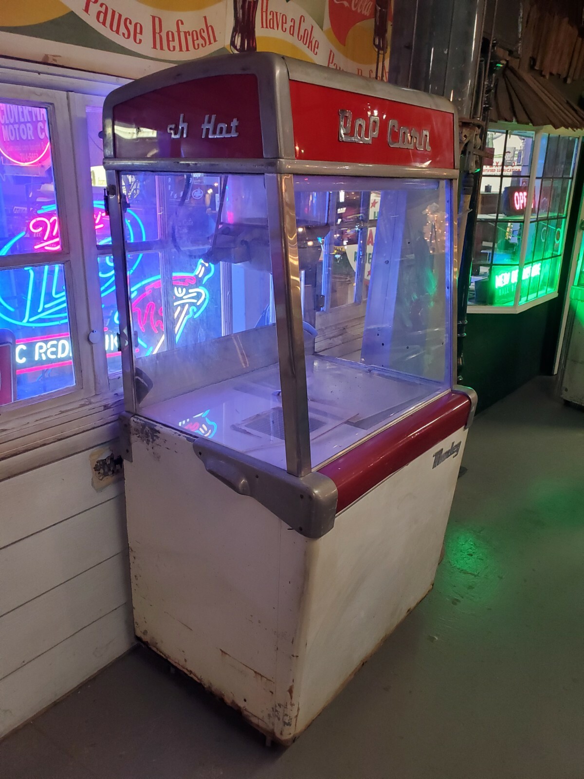 Rare Manley Popcorn Machine eBay