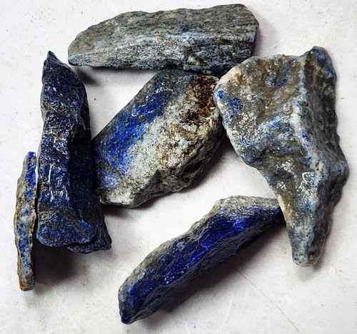 Lapislazuli Schneiden grob oder 6 Proben metaphysische oder heilende Steine Lapis9 - Bild 6 von 8