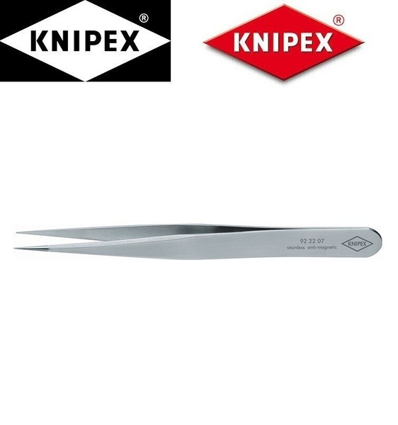 Knipex 92 22 07 PräZisionspinzette 115Mm Rostfrei Antimagnetisch SäUrefest Spitz-image