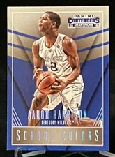  2015-16 Contenders Draft Picks School Colors #1 Rookie Aaron Harrison Kentucky