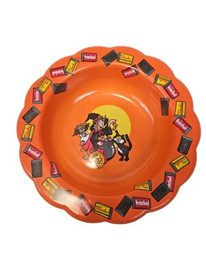 Vintage Hershey's Chocolate Halloween Candy Dish Large Serving Bowl