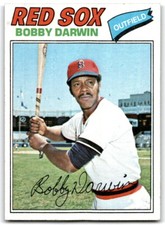 1977 Topps #617 Bobby Darwin Boston Red Sox