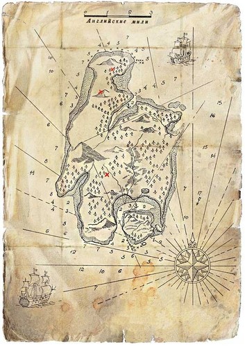 Роберт Л.Стивенсон Остров Сокровищ/Robert L.Stevenson Treasure Island/Gift! - Picture 23 of 24