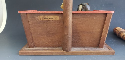 1950's Italy Anri Music Box Moulin Rouge Armor Bar Barware Anton Riffeser - Picture 10 of 11