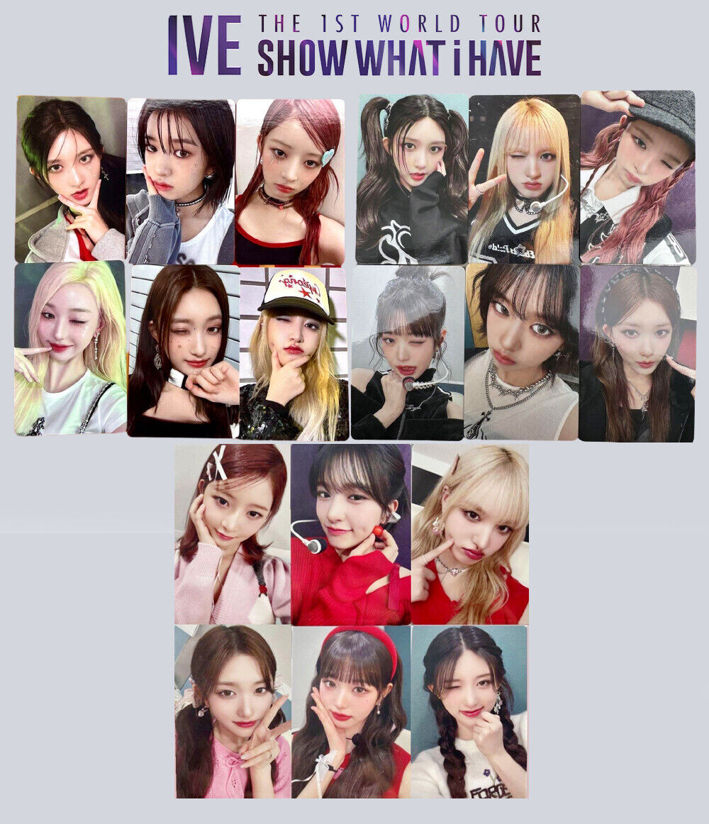 IVE I've Mine 1st WORLD TOUR SHOW WHAT i HAVE in JAPAN Limited Photocard | eBay IVE I've Mine 1st WORLD TOUR SHOW WHAT i HAVE in JAPAN Limited Photocard | eBay