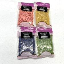 Brand New Nopunzel Hard Wax Beans for Hair Removal- Bundle of 4, 3.5oz bags