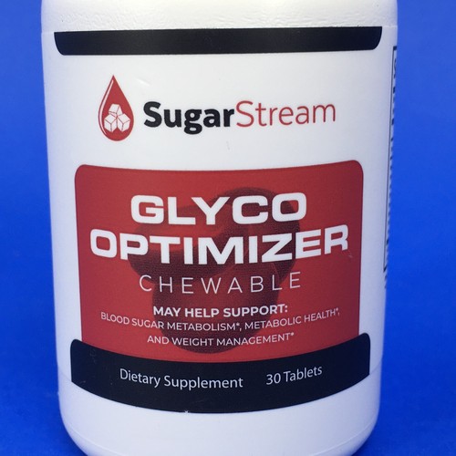 Sugar Stream Glyco Optimizer Chewable 30 Tablets (Lot of 2) - Picture 3 of 8