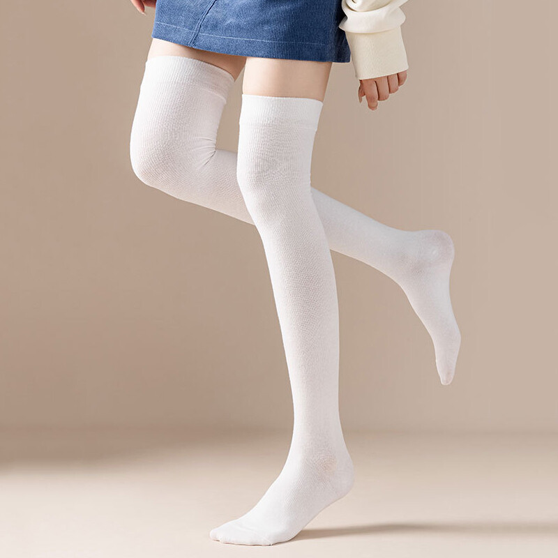 3 Paia Di Calzini Lunghi Sopra Il Ginocchio - Calzettoni Per Donna - Foto 4