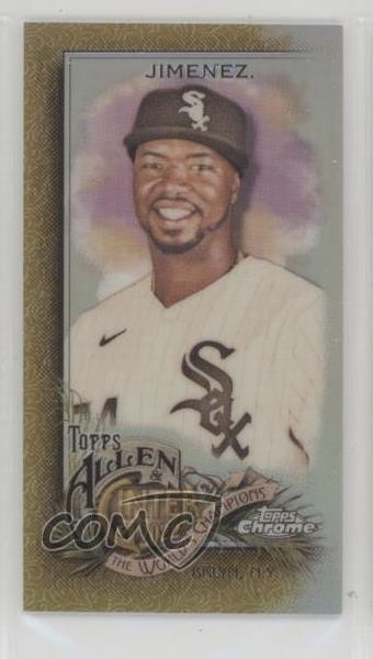 2022 Topps Allen & Ginter Chrome Mini Gold Refractor 40/50 Eloy Jimenez #75 4wd