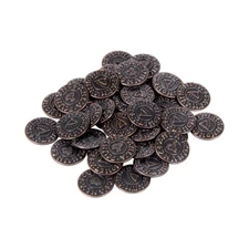 Broken Token Game Accessory Viking Themed Gaming Coins (18) NM