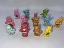 Vintage CARE BEAR Huge Lot Of 13 PVC Figure 3 CARE BEARS 9 Vintage 4 Modern