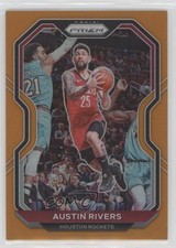 2020-21 Panini Prizm Orange Prizm 27/49 Austin Rivers #182 x5u