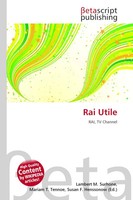 Lambert M. Surhone (U. A.) | Rai Utile | Taschenbuch | Englisch (2026)