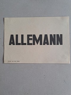 1 Kistenetikett DDR 11)