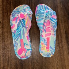 Lily Pulitzer Pool Slippers XL/L