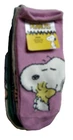 Women's Peanuts Socks, Snoopy & Woodstock, Size 9-11, Shoe Size 4-10, 5 Prs, New