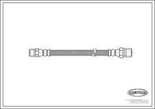 Flexible de frein Porsche 911