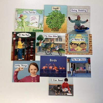 Kindergarten 10 Reader Lot Fountas & Pinnell Heinemann Leveled Readers A-C