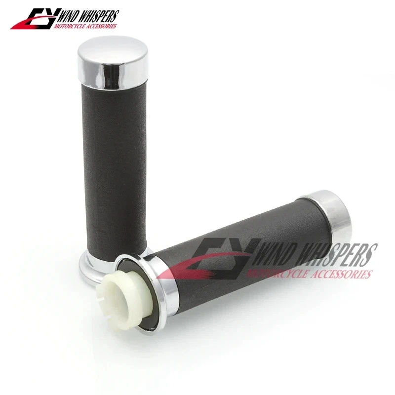 Empuñaduras de goma para motocicleta 7/8" 22 mm para HONDA CA250 Rebel DD 250 Foto 3 de 3