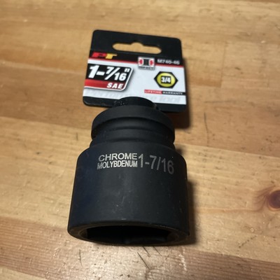 Performance Tool 1-7/16  Impact Socket 3/4  Drive 6 Point M740-46