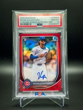 2025 Bowman Chrome Kevin Alcantara RC Auto RED REFRACTOR /5 PSA 10 GEM MT 🔥 SSP