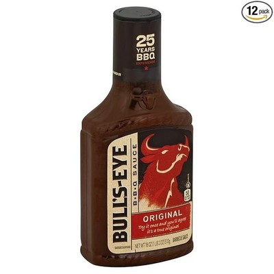 Bulls Eye Original Barbecue Sauce, 18 Ounce --12 Case