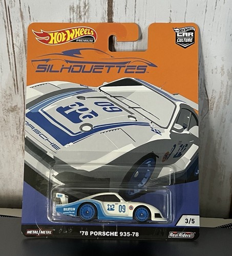 Hot Wheels Car Culture Silhouettes '78 Porsche 935-78 3/5