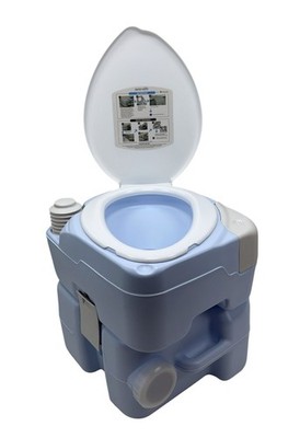 Camping Toilette 20L Porta Potti Chemietoilette Handyhalter 120 Spülungen 12L