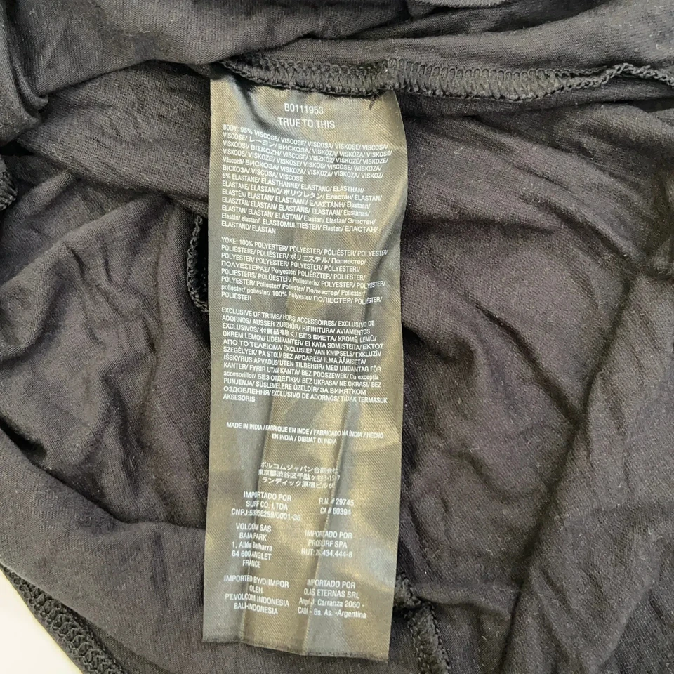 Volcom, Body, Größe: XS, Schwarz/Mehrfarbig, Elasthan/Polyester/Viskose #BmA - Bild 4 von 4