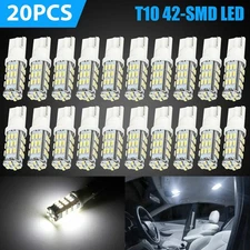 20X T10/921/194 RV Trailer 42SMD 12V Backup Reverse LED Lights Bulbs Super White