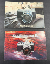 Nikon Nikkormat  EL Camera Brochures...2 Items
