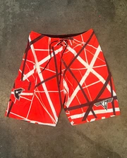 Famous Stars and Straps 'EVH Stripes' Boardshorts