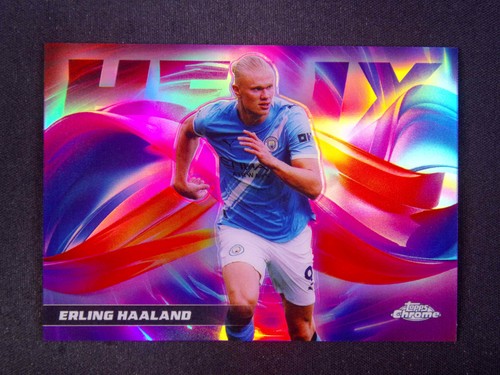 2025-26 Topps Chrome PL Erling Haaland Helix Case Hit SSP