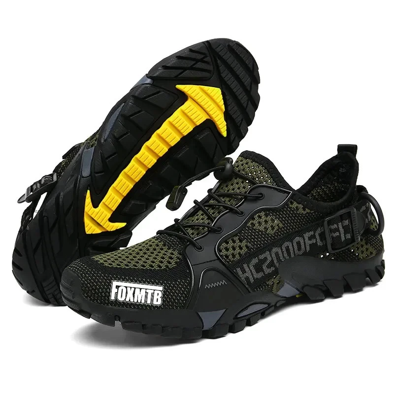 Zapatos de ciclismo de velocidad para motocicletas Tenis antideslizantes Calzado de bicicleta de montaña Foto 2 de 4