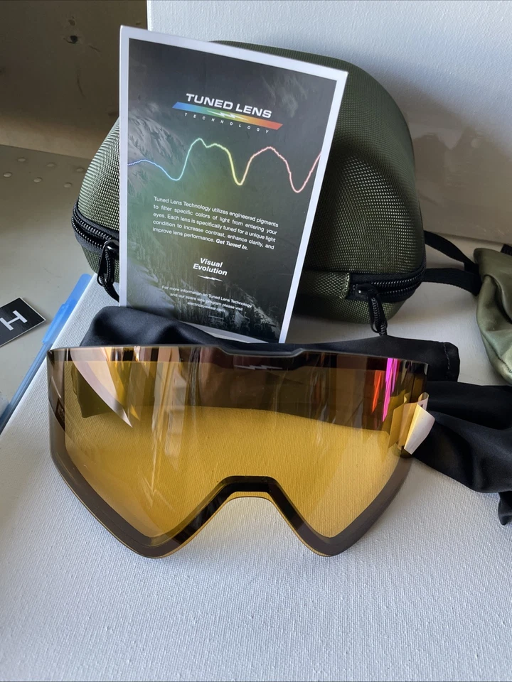 Gafas de nieve eléctricas Kleveland II NUEVAS Future camufladas/rojo castaño rojizo talla única Foto 2 de 4