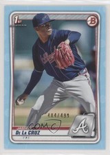 2020 Bowman Prospects Sky Blue 484/499 Jasseel De La Cruz #BP-115 yf0