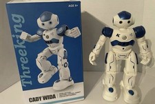Robot Cady Wida Gesture and Remote Control Toy Robot For Age 8 Blue