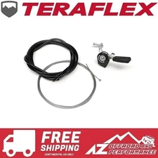 TeraFlex Hand Throttle Cable Kit For 1976-2006 Jeep Wrangler TJ LJ YJ & CJ7
