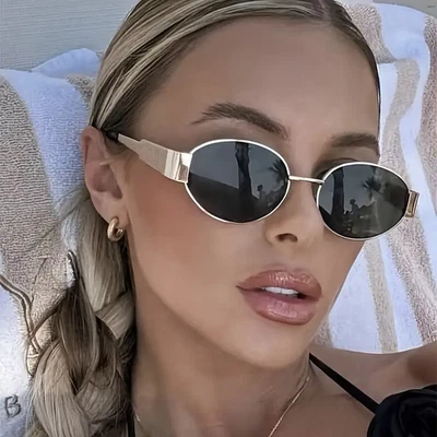 MARKENLOS Elegante Damen Sonnenbrille– Retro-Stil mit Antireflex, perfekt für Frauen