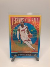 2020-21 Panini Hoops Dwyane Wade #4 Legends Of The Ball