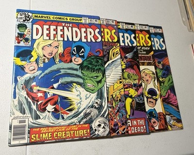 Lot of 5 The Defenders #65-69 Marvel Comics 1978/79 We Combine Shipping ￼