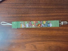 Personalized Pacifier Clip NEW MADE TO ORDER