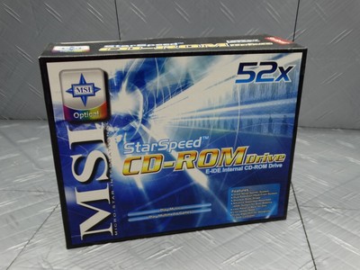 MSI Starspeed 52x E-IDE Internal CD-ROM Drive MS-8152