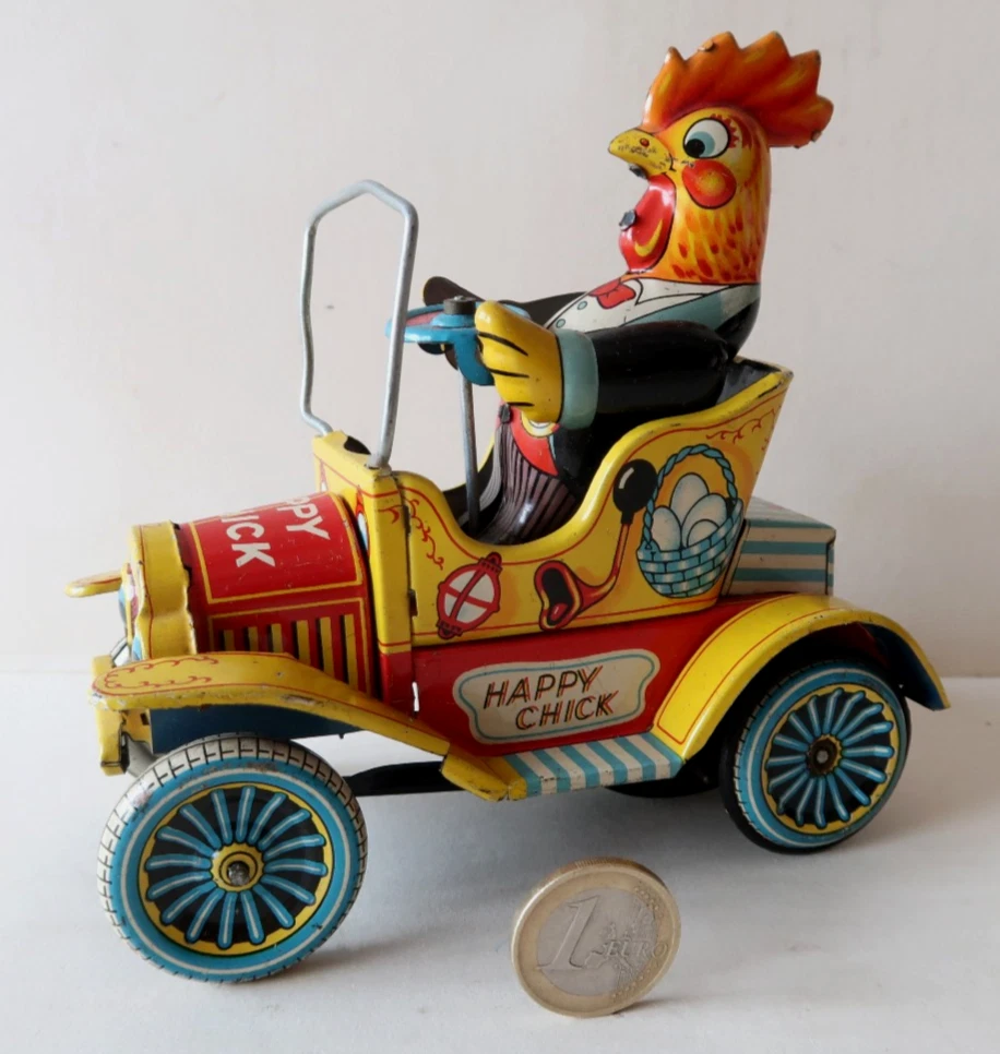 Jouet Rare – Voiture à Friction Joyax – Occasion