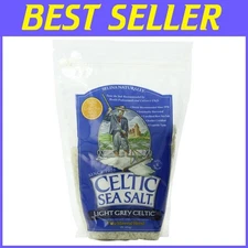 Paleo-Friendly Light Grey Sea Salt - Delicious, 1 Pound Bag