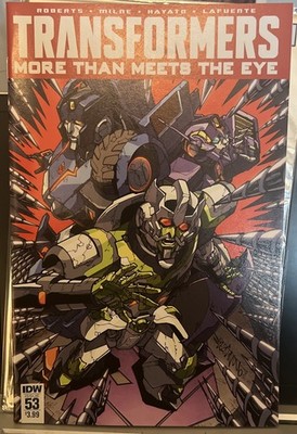 TRANSFORMERS: MORE THAN MEETS THE EYE #53 (2016) Cover A IDW Comics -Alex Milne 