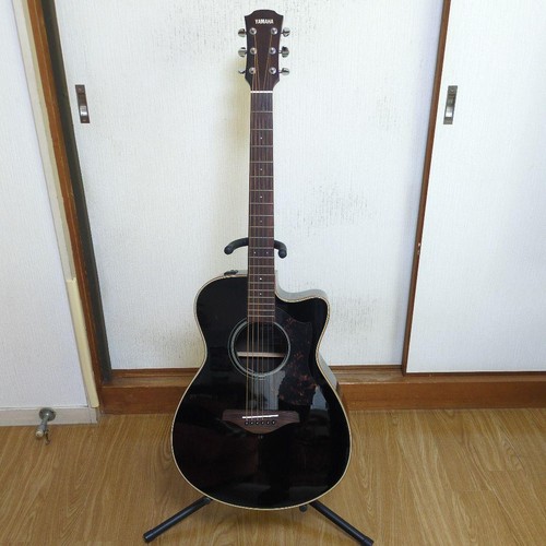 YAMAHA AC1RTBL (folk cutaway) acoustic guitar.