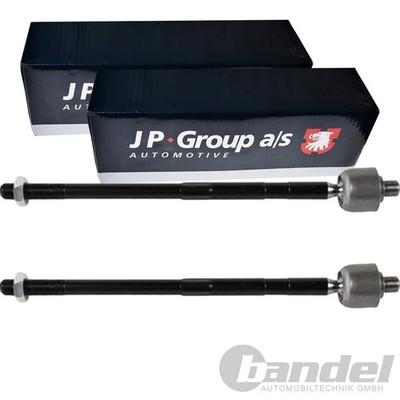2x JP GROUP AXIALGELENKE SPURSTANGEN passend für NISSAN MICRA RENAULT CLIO